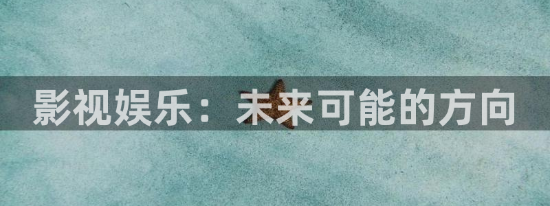 人人影音：影视娱乐：未来可能的方向